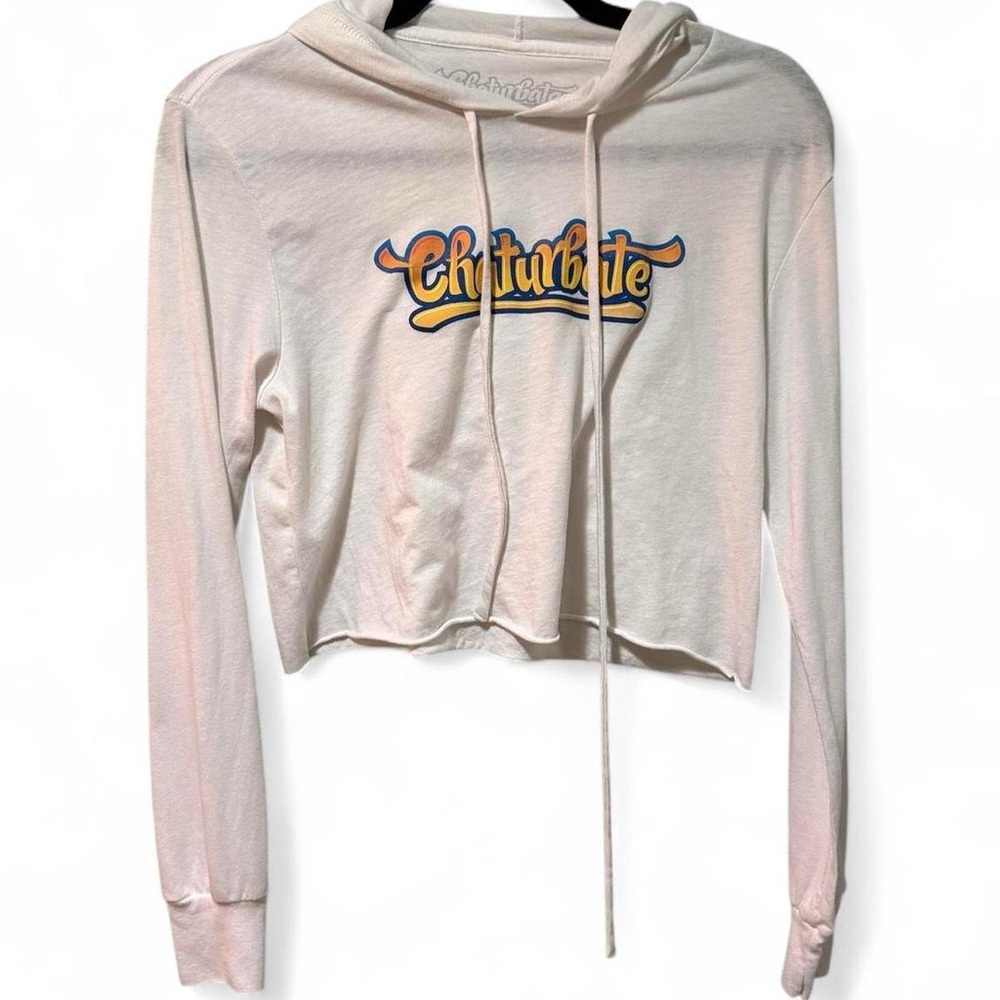 Chaturbate Cropped Lighweight Hoodie